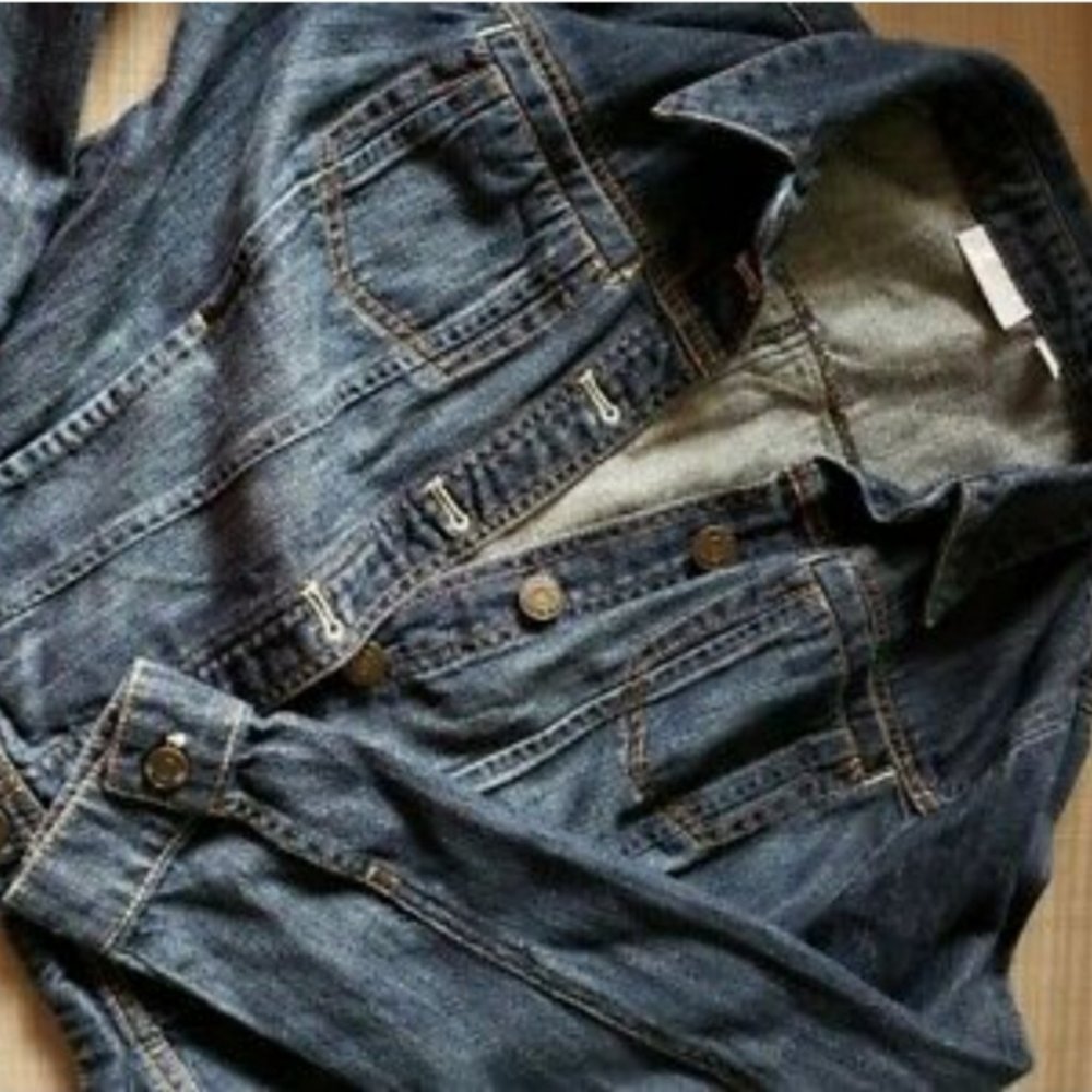 New York & Company Jean Jacket Medium